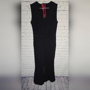 SPANX The Perfect Jumpsuit Black Sleeveless Medium Flare S